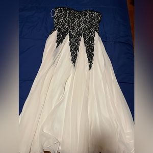 Black and White Free People Dress